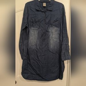 GUC Women's Denim Dress Midi Size XLarge